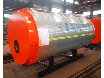 四臺1噸燃氣熱水鍋爐，陜西省吳堡縣